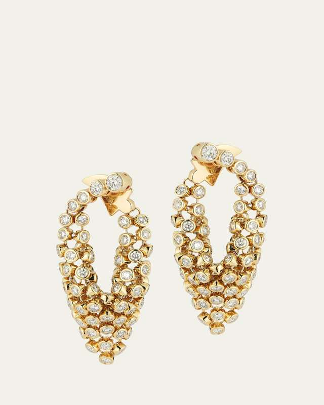 Diamond Bias Earrings